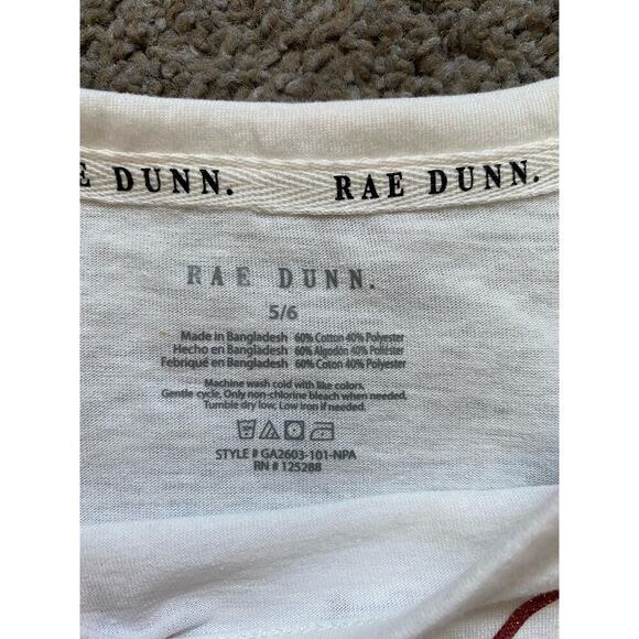 Rae Dunn “HELLO FALL” girls fall outfit featuring pumpkins on pants- size 5/6 - Picture 3 of 3